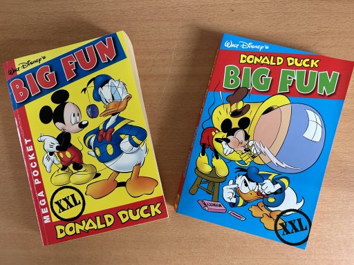 Donald Duck pockets BIG FUN serie