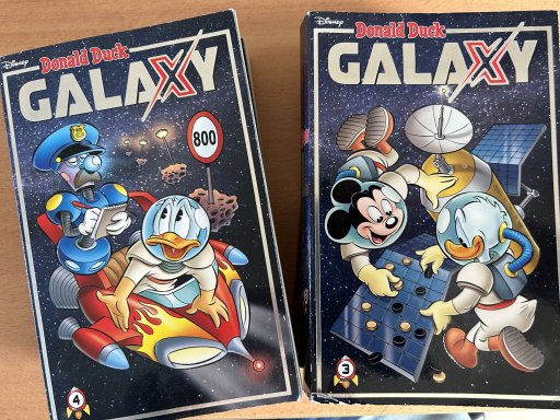 Donald Duck pockets Galaxy serie