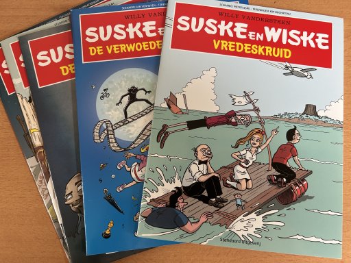 Suske en Wiske SOS kinderdorp Belgische serie