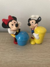 + Mickey en Minnie Mouse stenen peper/zout setje
