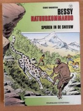 Bessy de hond nr 17 Natuurkommando sporen  sneeuw