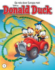Donald Duck op reis door Europa 1