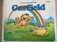 Garfield stripboek uit de schatkamer van deel 2