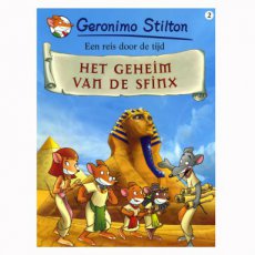 Geronimo Stilton stripboek 2 geheim van de Sfinx