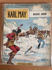 Karl May strip deel 33 gekke john