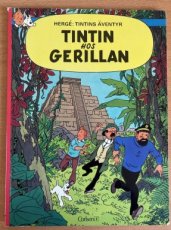 Kuifje Zweedse uitgave TinTin hos Gerillan