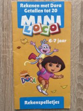 Mini-loco boekje Dora Rekenspelletjes