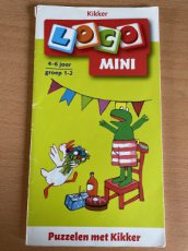 Mini-loco boekje Puzzelen met kikker