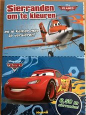 PLANES Sierranden inkleuren knippen (nieuw boek)