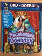 POCAHONTAS doeboek plus DVD (nieuw boek)