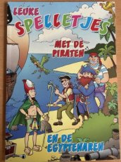 spelletjes met Piraten en Egyptenaren (nieuw boek)