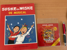 Suske en Wiske de Musical boek met CD
