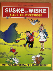 Suske en Wiske kleur- en stickerboek 1