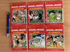 6 Suske en Wiske mini-albums 1-2-3-4-5-7