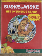 Suske en Wiske special onbekende eiland Fruittella