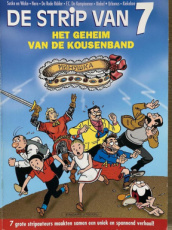Suske en Wiske strip van 7  geheim van kousenband