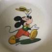 Walt Disney 6 plastic borden en 1 stenen Disney