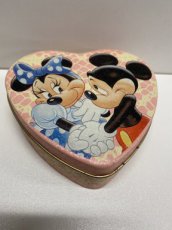 -- Walt Disney Mickey en Minnie Mouse blik in hart