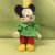 + Walt Disney oud stoffen Mickey mouse poppetje