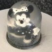 x Walt Disney sneeuwglobe Minnie mouse zwart/wit