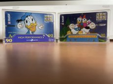 xxxWalt Disney  2 Donald Duck casette bandjes